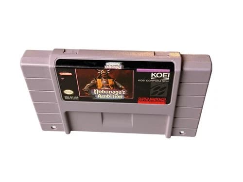 Nobunaga's Ambition (Super Nintendo SNES, 1992) Authentic