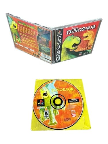 Sony PlayStation 1 PS1 CIB COMPLETE TESTED Disney's Dinosaur