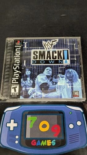 WWF SmackDown (Sony PlayStation 1) PS1 CIB Complete
