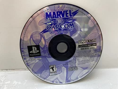 Marvel vs Capcom Clash of Super Heroes (PlayStation 1 PS1, 2000) Tested Disc