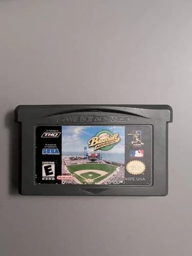 Baseball Advance Nintendo Game Boy Advance, Tested Game Cartridge Only Authentic