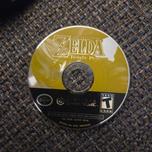 The Legend of Zelda: Twilight Princess (GameCube) Disc Only - NOT Tested Working