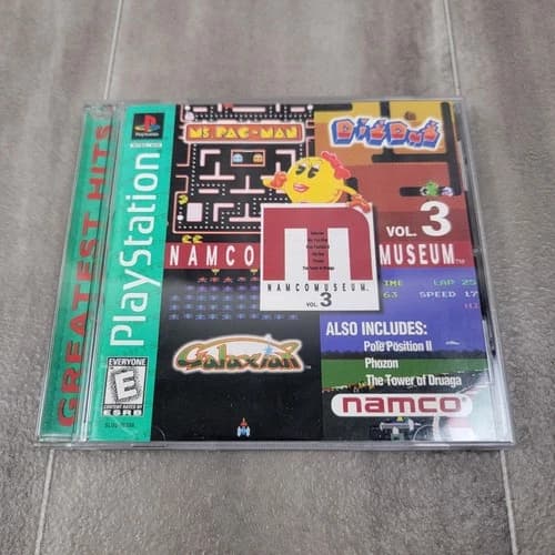 Namco Museum Vol. 3 (Sony Playstation, PS1) -