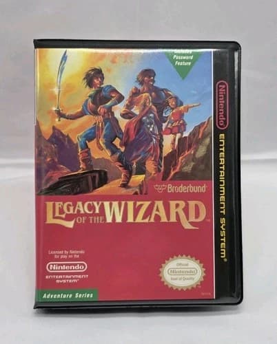 Legacy of the Wizard Original (Nintendo Entertainment System, 1989) CIB