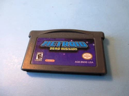 Metroid: Zero Mission Nintendo Game Boy Advance SP Game