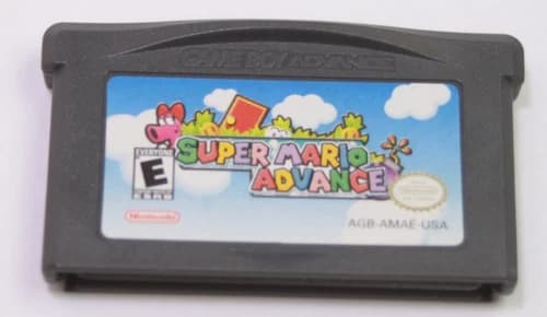 NINTENDO Game Boy Advance Super Mario Advance Game Tested & Working