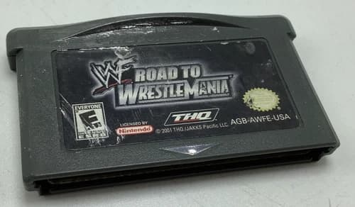 WWF Road to WrestleMania (Nintendo Game Boy Advance, 2001) Cartridge Only