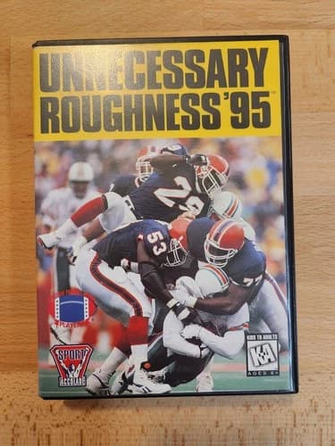 Unnecessary Roughness '95 - SEGA Genesis - OVP Komplett