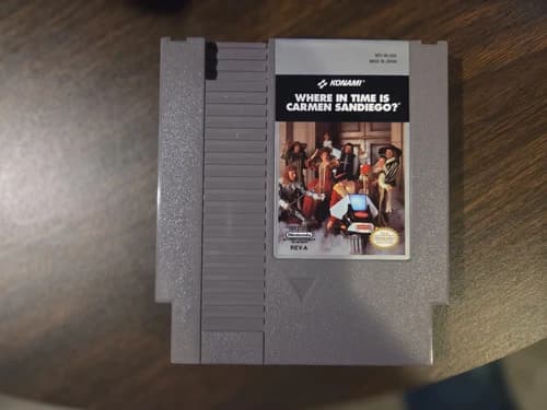 Where in Time is Carmen Sandiego (Nintendo Entertainment System, 1991)