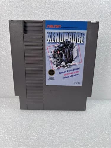 Xenophobe (Nintendo Entertainment System, 1988) NES *TESTED* Free Shipping