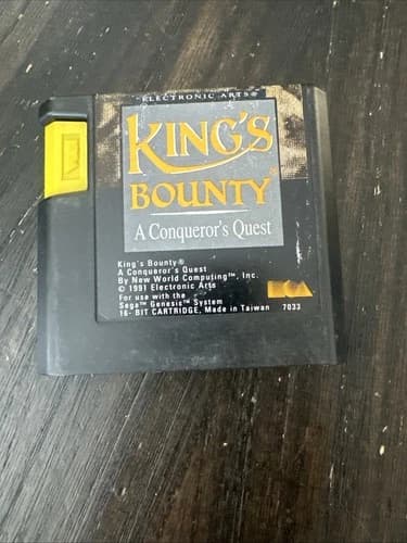 Sega Genesis Game Only Kings Bounty