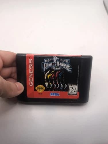 Mighty Morphin Power Rangers The Movie Sega Genesis Tested Working