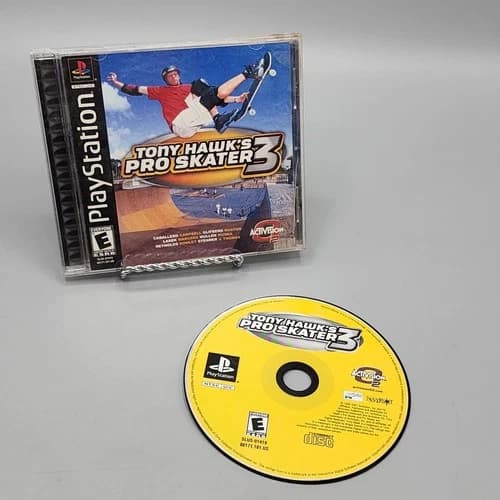 Tony Hawk's Pro Skater 3 (Sony PlayStation 1, 2001) Complete - Tested