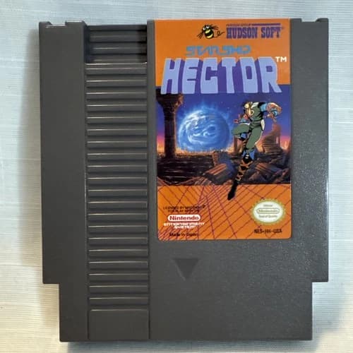 Starship Hector (Nintendo NES) Cart Only Tested Authentic