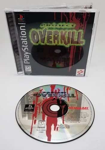 Project Overkill PS1 (Sony PlayStation 1, 1996) *Complete*