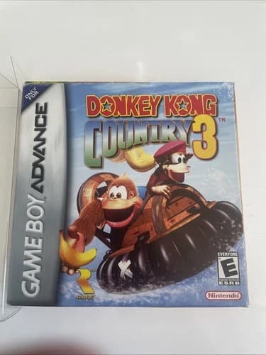 Donkey Kong Country 3 (GameBoy Advance, GBA 2005) CIB Complete w Box, Excellent!