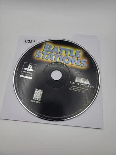 Battle Stations PS1 Sony PlayStation 1 Disc Only No Tracking