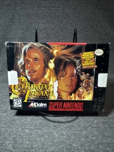 Cutthroat Island Super Nintendo Entertainment System SNES CIB 5