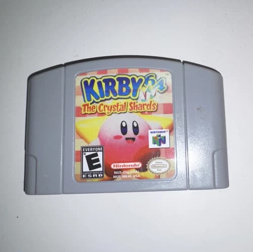 Nintendo Kirby 64: The Crystal Shards N64 Cartridge E Rated NTSC-U/C