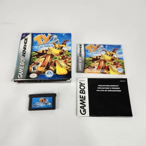 Ty the Tasmanian Tiger 2: Bush Rescue (Game Boy Advance, 2004) GBA Complete CIB