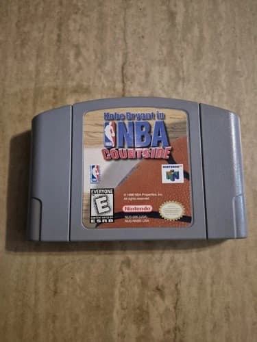 Kobe Bryant in NBA Courtside Nintendo 64 N64 Authentic Cart Only