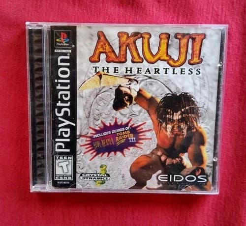 Akuji the Heartless (Sony PlayStation 1, 1998) PS1 CIB complete