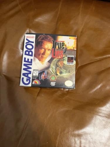 True Lies Nintendo Gameboy Complete In Box