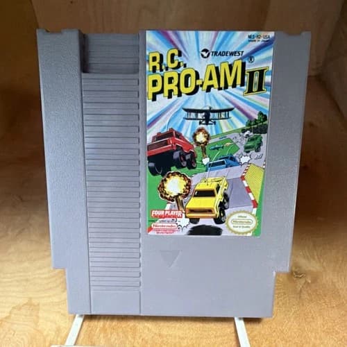 Tradewest R.C. Pro-Am II Four Player Racing Game for Nintendo NES (NTSC-U/C)