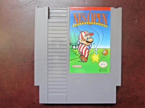 NES Open Tournament Golf - 1991 NES Nintendo Game - Cart Only - TESTED!