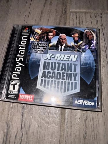 X-men Mutant Academy (Sony PlayStation 1 PS1, 2000)