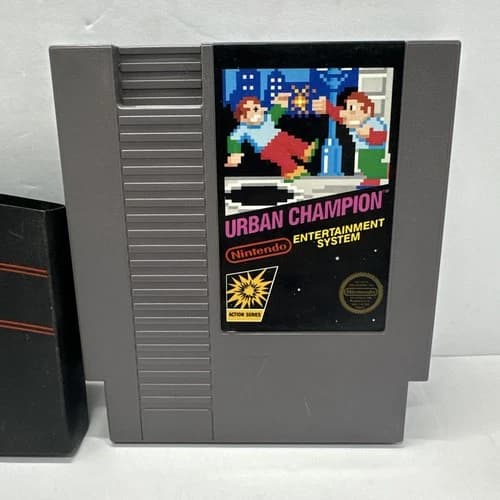 NES Urban Champion 1986 Nintendo Entertainment System Cleaned & Tested