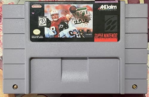 NFL Quarterback Club 96 - English - Super Nintendo Entertainment System 1995