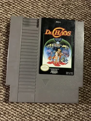 Dr. Chaos (Nintendo Entertainment System, 1988) Cart Only Tested