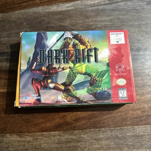 Dark Rift for Nintendo 64 N64 Complete In Box CIB Tested Working