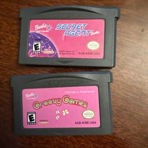 Barbie: Secret Agent And Groovy Games Nintendo Game Boy Advance Tested