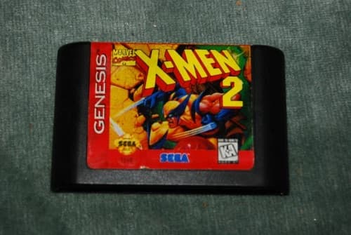 Sega Genesis X-MEN 2 CLONE WARS Cartridge Only - Tested & Working