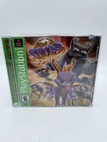 Spyro: Year of the Dragon (Sony PlayStation 1, 2000) PS1 Greatest Hits, Complete