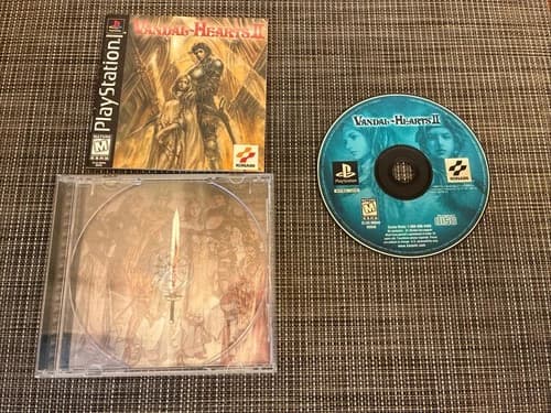 Vandal Hearts II 2 (Sony PlayStation 1, 1998) PS1 CIB