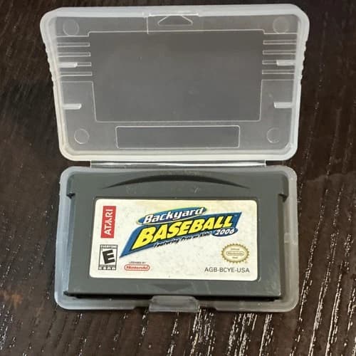 Atari Backyard Baseball 2006 Cartridge Only Nintendo Game Boy Advance Sports