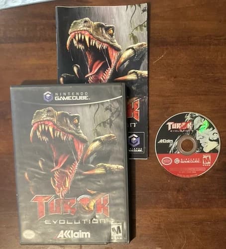 Turok: Evolution (Nintendo GameCube, 2002) - Complete CIB TESTED
