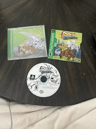 PlayStation 1 PS1 Game Scooby-Doo And The Cyber Chase CIB Complete In Box