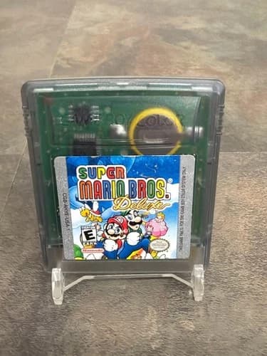 SUPER MARIO BROS DELUXE (GAME BOY COLOR) NEW BATTERY - TESTED (WBP018412)