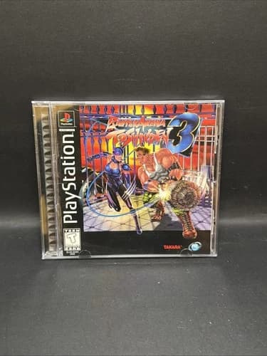 Battle Arena Toshinden 3 cib complete ps1 clean copy (Sony PlayStation 1, 1997)