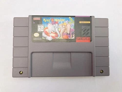 Packy and Marlon (Super Nintendo SNES 1994) Cart Only - Tested - Authentic