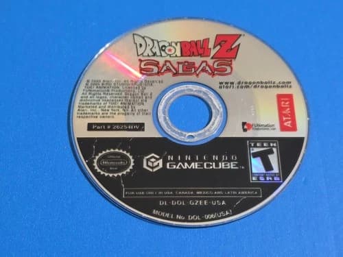 35: Dragon Ball Z Sagas ( Nintendo GameCube) - Disc Only - Tested & Working