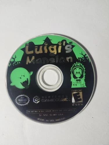 Luigi's Mansion (Nintendo GameCube, 2003) DISC ONLY, Tested and Working