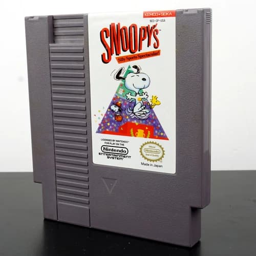Snoopy's Silly Sports Spectacular! (NES, 1990) MINT!!
