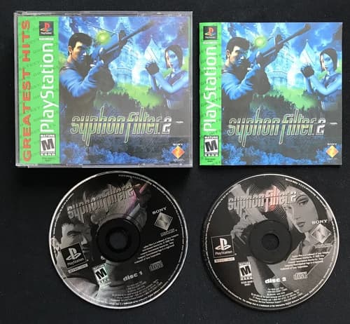 Syphon Filter 2 GH Edition (Sony Playstation 1, 2000) Adventure PS1 CIB COMPLETE