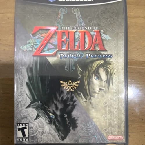 Nintendo The Legend of Zelda: Twilight Princess GameCube T-Teen 2006