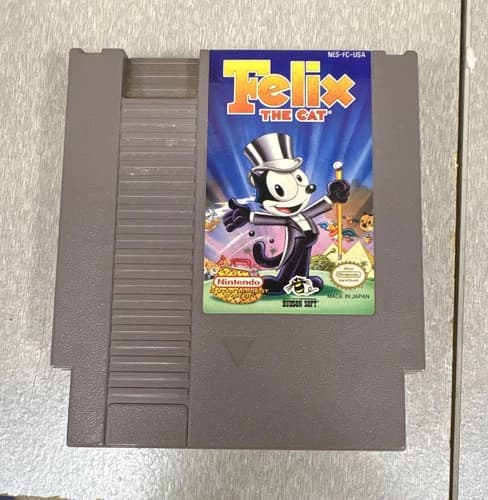 Nintendo Felix the Cat Hudson Soft NES Game Cartridge Only NTSC-U/C